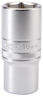 DRAPER 1/2\" Square Drive 6 Point Metric Deep Socket (26mm)