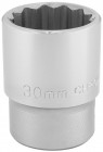 DRAPER 3/4\" Sq Dr 12 Point Socket (30mm)