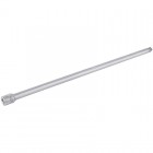 DRAPER 1/2\" Square Drive Satin Chrome Wobble Extension Bar (500mm)