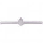 DRAPER 3/8\" Square Drive Satin Chrome Sliding T Bar