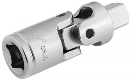 DRAPER 1/2\" Square Drive Satin Chrome Universal Joint