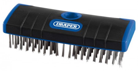 DRAPER Stainless Steel Bristle Scrub Brush