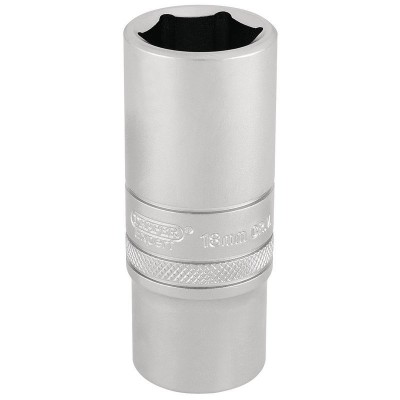 DRAPER 3/8\" Square Drive Hi-Torq® 6 Point Deep Socket (18mm)