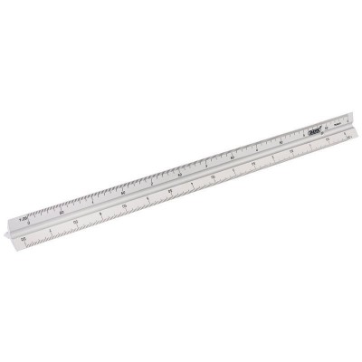 DRAPER 300mm Aluminium Triangle Scale Rule