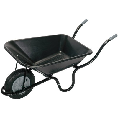 DRAPER Plastic Tray Wheelbarrow (85L)