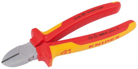 KNIPEX 180MM DIAGONAL SIDE CUTTER