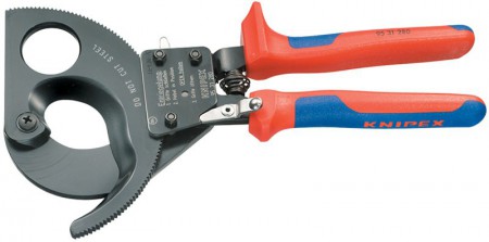 DRAPER EXPERT 280MM KNIPEX RATCHET ACTION CABLE CUTTER