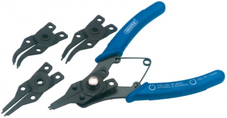 5 PIECE 165MM CIRCLIP PLIERS SET