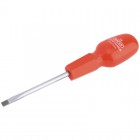 5MM X 75MM PLAIN SLOT FLARED TIP CABINET PATTERN SCREWDRIVER