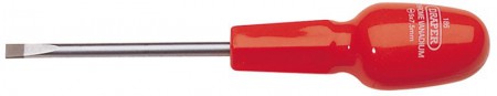 5MM X 75MM PLAIN SLOT FLARED TIP CABINET PATTERN SCREWDRIVER