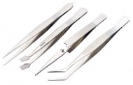 4 PIECE TWEEZER SET