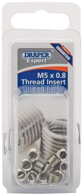 DRAPER Expert M5 x 0.8 Metric Thread Insert Refill Pack (12)