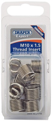 DRAPER Expert M10 x 1.5 Metric Thread Insert Refill Pack (12)