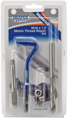 DRAPER Expert M10 x 1.5 Metric Thread Repair Thread Kit