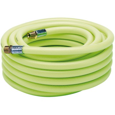 DRAPER 15.2M x 1/2\" BSP 13mm Bore High-Vis Air Line Hose