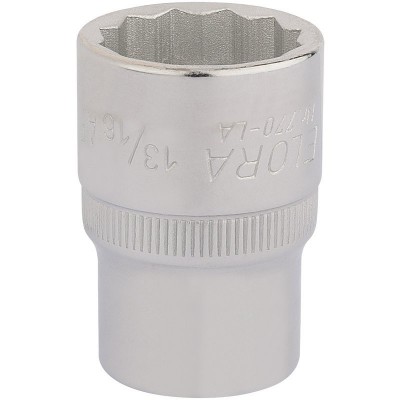 13/16\" 1/2\" SQUARE DRIVE ELORA BI-HEX SOCKET