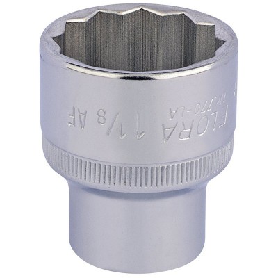 1.1/8\" 1/2\" SQUARE DRIVE ELORA BI-HEX SOCKET