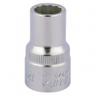 12MM 1/2\" SQUARE DRIVE ELORA BI-HEXAGON SOCKET