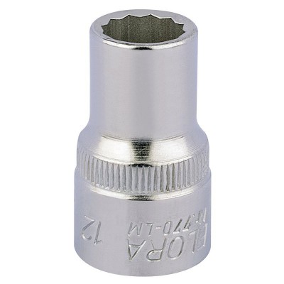 12MM 1/2\" SQUARE DRIVE ELORA BI-HEXAGON SOCKET