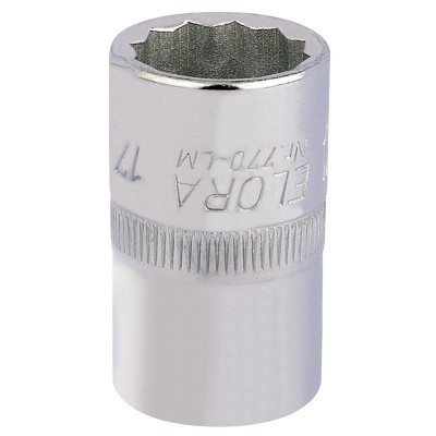 17MM 1/2\" SQUARE DRIVE ELORA BI-HEXAGON SOCKET