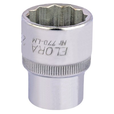 23MM 1/2\" SQUARE DRIVE ELORA BI-HEXAGON SOCKET