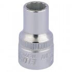 3/16\" 1/2\" SQUARE DRIVE ELORA WHITWORTH BI-HEXAGON SOCKET