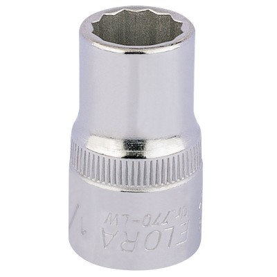 1/4\" 1/2\" SQUARE DRIVE ELORA WHITWORTH BI-HEXAGON SOCKET