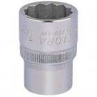 7/16\" 1/2\" SQUARE DRIVE ELORA WHITWORTH BI-HEXAGON SOCKET