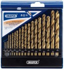 DRAPER 19 Piece Metric HSS Titanium Coated Drill Set