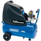 DRAPER 24L 230V 1.1kW Oil-Free Air Compressor