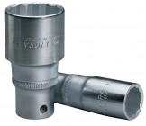 27MM 1/2\" SQUARE DRIVE ELORA DEEP BI-HEX SOCKET