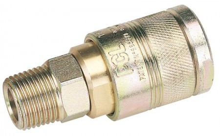 1/2\" BSP MALE THREAD AIR LINE COUPLING