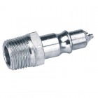 1/2\" MALE THREAD AIR LINE SCREW ADAPTOR CONNECTORS PACK OF 2