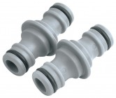 DRAPER Two-Way Hose Connector (twin pack)