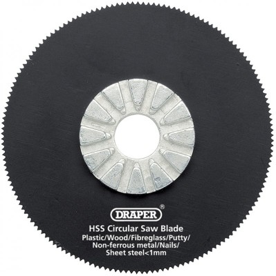 DRAPER HSS Circular Saw Blade 63mm Dia. x 18tpi