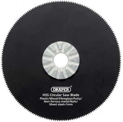 DRAPER HSS Circular Saw Blade 88mm Dia. x 18tpi