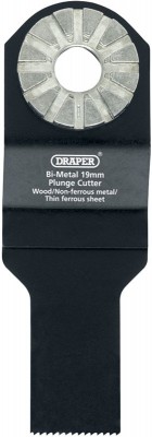 DRAPER Bi-Metal 3/4\" Plunge Cutter 20mm, 18tpi