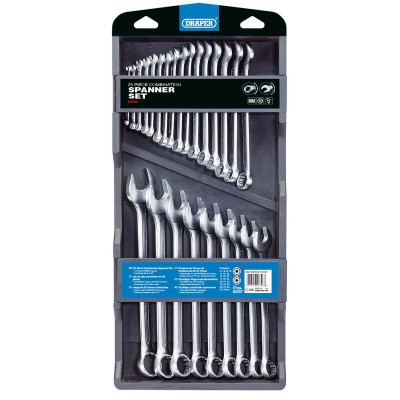 DRAPER 25 PIECE DRAPER HI-TORQ METRIC COMBINATION SPANNER SET