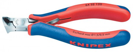 DRAPER EXPERT 120MM KNIPEX ELECTRONICS OBLIQUE END CUTTING NIPPER