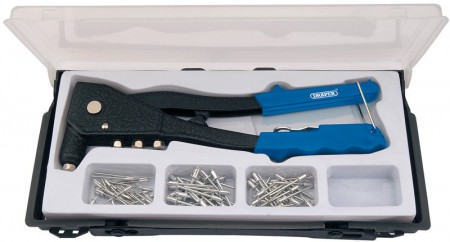 DRAPER Hand Riveter Kit for Aluminium Rivets