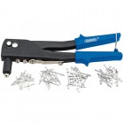 DRAPER Hand Riveter Kit for Aluminium Rivets