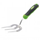 Hand Fork with Stainless Steel Prongs and Soft Grip Handle