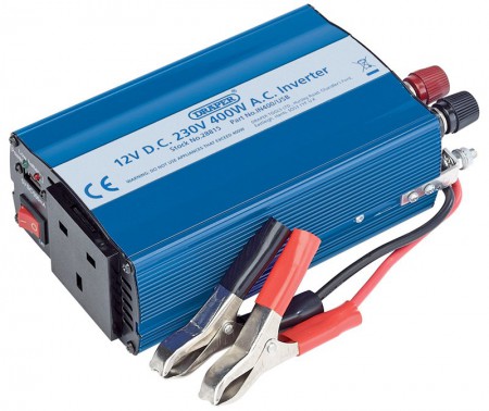 DRAPER 12V 400W DC-AC Inverter