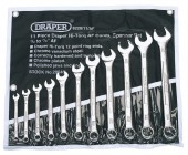 11 PIECE IMPERIAL COMBINATION SPANNER SET