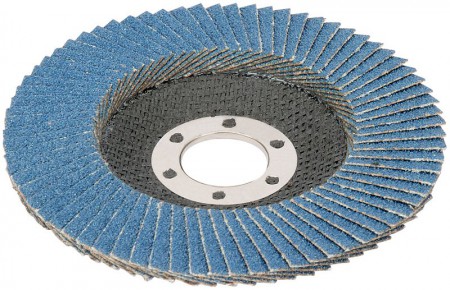 DRAPER 125mm Zirconium Oxide Flap Disc (80 Grit)