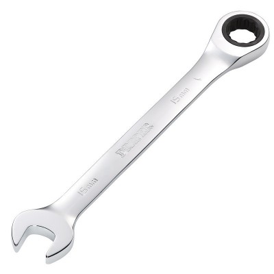 DRAPER Hi-Torq® 15mm Metric Ratcheting Combination Spanner