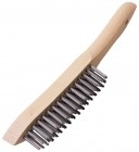 DRAPER 310MM HEAVY DUTY 4 ROW WIRE SCRATCH BRUSH