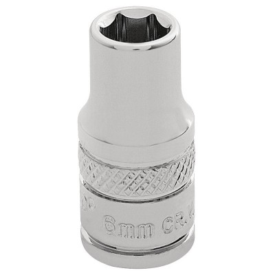 DRAPER 1/4\" Square Drive Hi-Torq® 6 Point Socket (6.0mm)