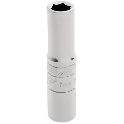 DRAPER 1/4\" Square Drive Hi-Torq® 6 Point Deep Socket (7mm)