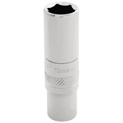 DRAPER 1/4\" Square Drive Hi-Torq® 6 Point Deep Socket (10mm)